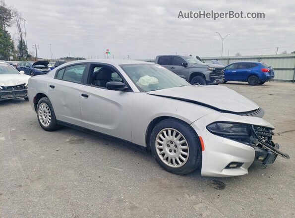 2C3CDXKT5KH693149 2019 DODGE CHARGER Silver Delantero derecho