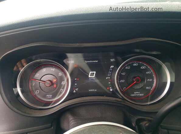 2C3CDXKT5KH693149 2019 DODGE CHARGER Silver Vista del cuadro de instrumentos