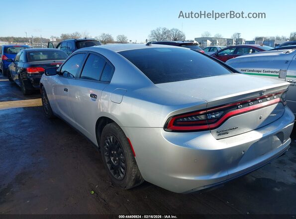 2C3CDXKT6JH285158 2018 DODGE CHARGER Серебряный Задняя левая четверть