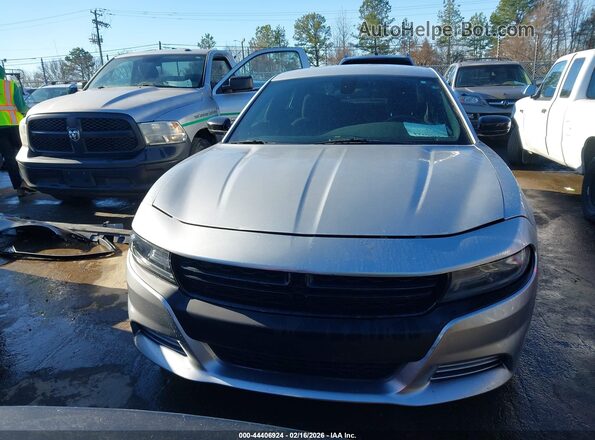 2C3CDXKT6JH285158 2018 DODGE CHARGER Серебряный Вид щитка приборов