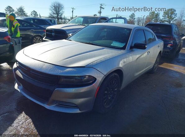 2C3CDXKT6JH285158 2018 DODGE CHARGER Серебряный Передняя левая четверть