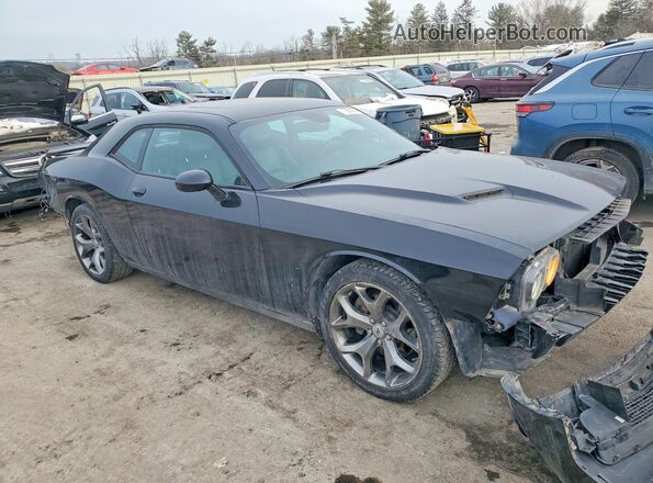 2C3CDZAG0HH547329 2017 DODGE CHALLENGER Black Przód prawy