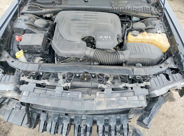 2C3CDZAG0HH547329 2017 DODGE CHALLENGER Black Widok wnętrza z tyłu