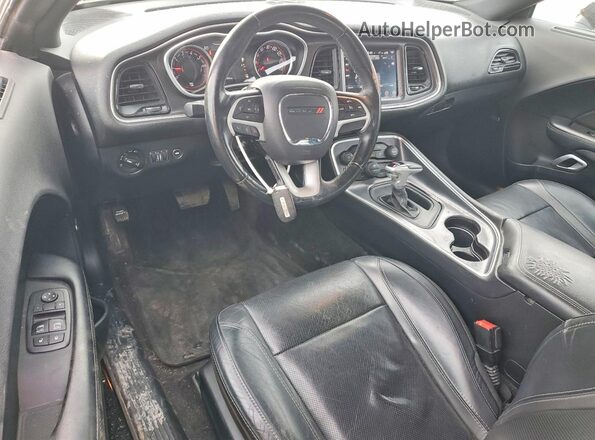 2C3CDZAG0HH547329 2017 DODGE CHALLENGER Black Widok deski rozdzielczej