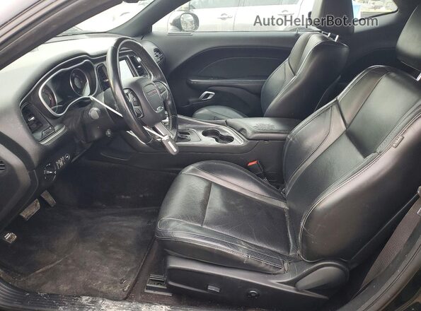 2C3CDZAG0HH547329 2017 DODGE CHALLENGER Black Widok wnętrza z przodu