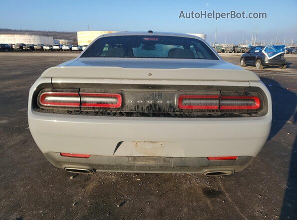 2C3CDZAG0MH542531 2021 DODGE CHALLENGER Gray Հետևի տեսք