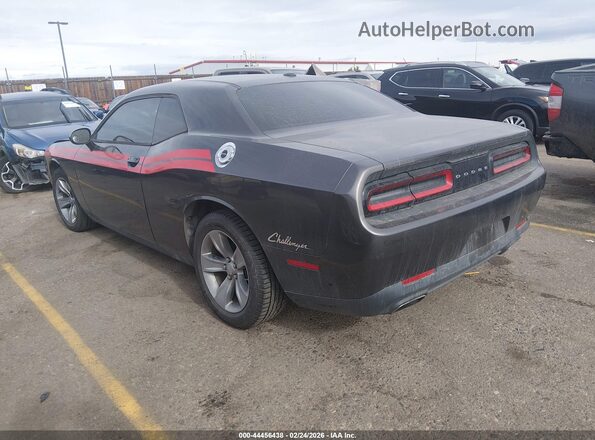 2C3CDZAG2GH201085 2016 DODGE CHALLENGER Черный Задняя левая четверть