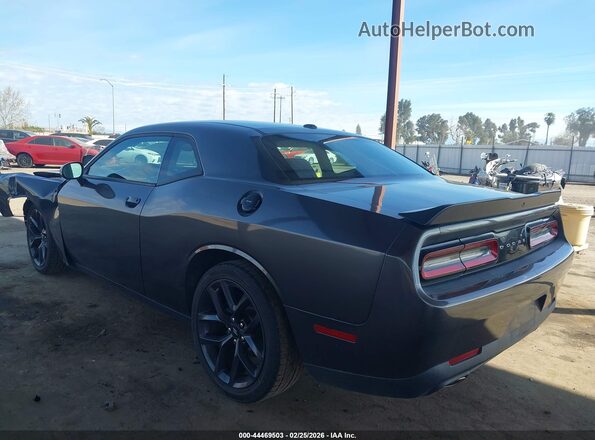 2C3CDZAG2KH672243 2019 DODGE CHALLENGER Серый Задняя левая четверть