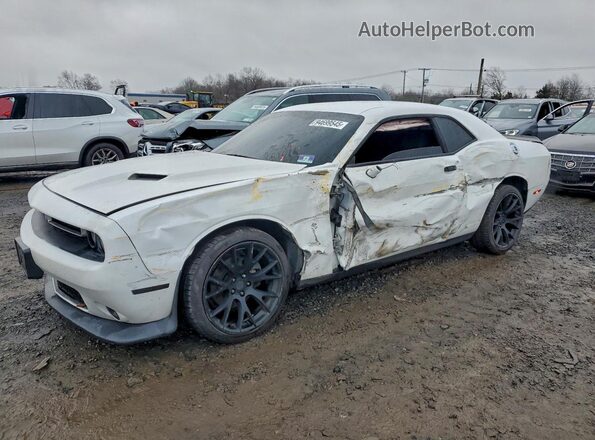 2C3CDZAG3HH549110 2017 DODGE CHALLENGER Белый Передняя левая четверть