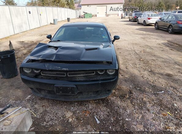 2C3CDZAG3HH666136 2017 DODGE CHALLENGER Черный Вид задней части салона