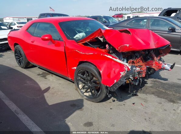2C3CDZAG4NH223652 2022 DODGE CHALLENGER Оранжевый Передняя правая четверть