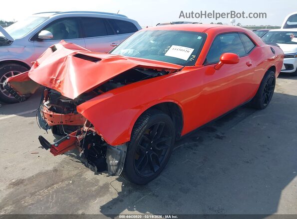 2C3CDZAG4NH223652 2022 DODGE CHALLENGER Оранжевый Передняя левая четверть