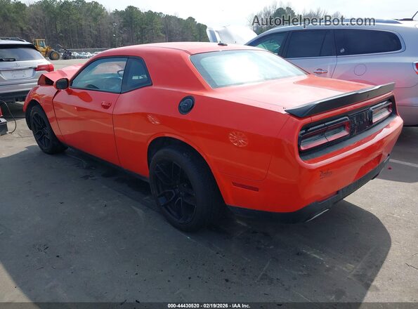 2C3CDZAG4NH223652 2022 DODGE CHALLENGER Оранжевый Задняя левая четверть