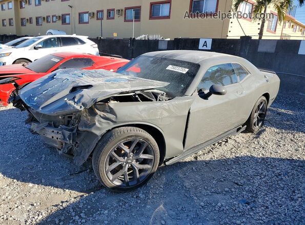 2C3CDZAG4PH637825 2023 DODGE CHALLENGER Gray Przód lewy