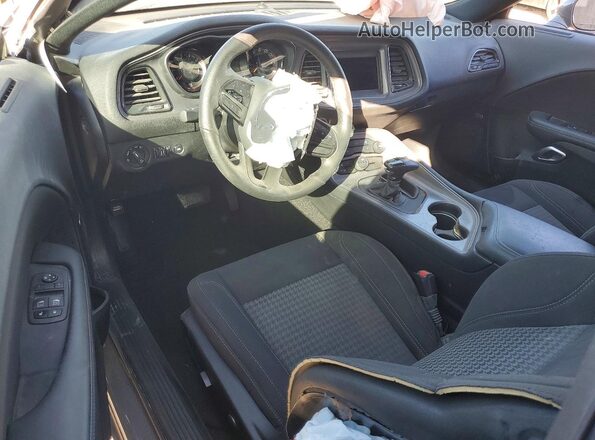 2C3CDZAG4PH637825 2023 DODGE CHALLENGER Gray Widok deski rozdzielczej