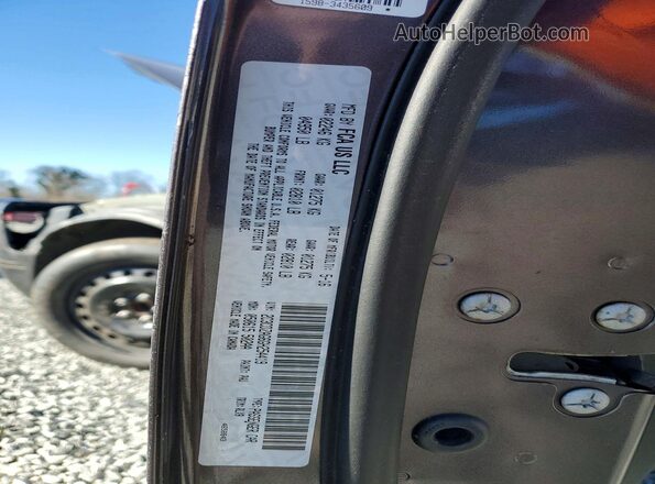 2C3CDZAG6GH254419 2016 DODGE CHALLENGER Серый Вид наклейки с VIN-кодом