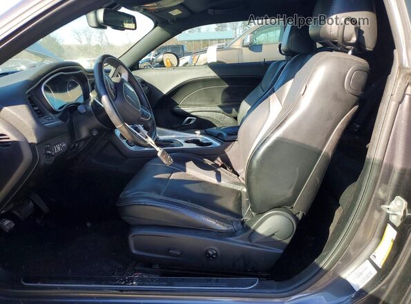 2C3CDZAG6GH254419 2016 DODGE CHALLENGER Серый Вид салона спереди