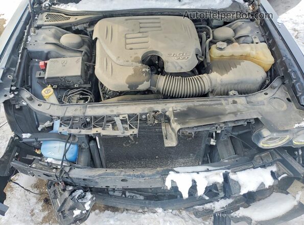 2C3CDZAG6JH322256 2018 DODGE CHALLENGER Серый Вид задней части салона