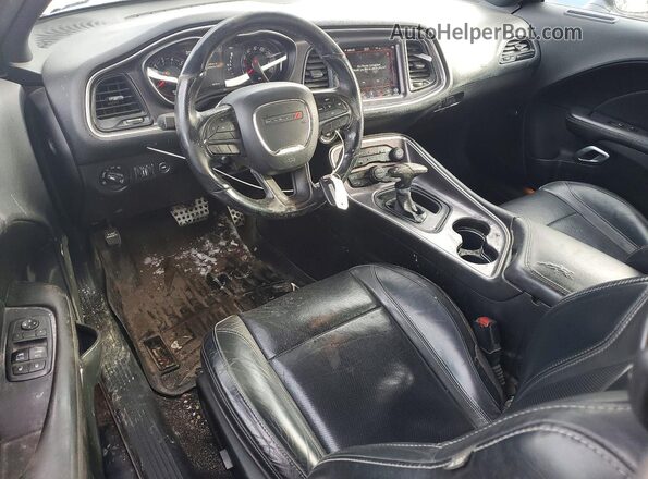 2C3CDZAG6JH322256 2018 DODGE CHALLENGER Серый Вид панели приборов