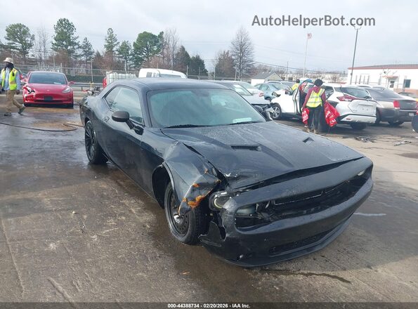 2C3CDZAG8GH195034 2016 DODGE CHALLENGER Черный Передняя правая четверть