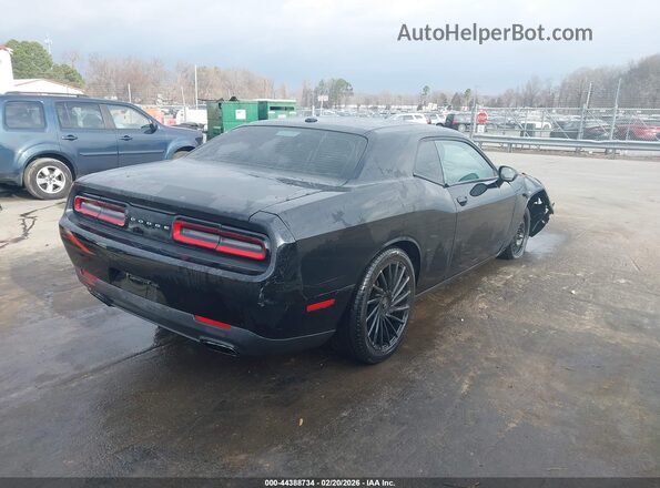 2C3CDZAG8GH195034 2016 DODGE CHALLENGER Черный Задняя правая четверть