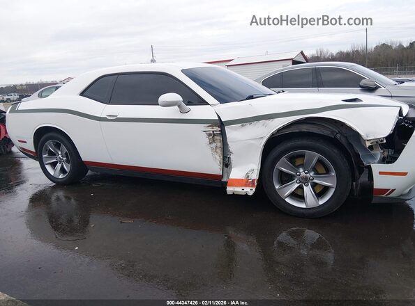 2C3CDZAG8GH210129 2016 DODGE CHALLENGER Белый Панорамный вид салона 360°