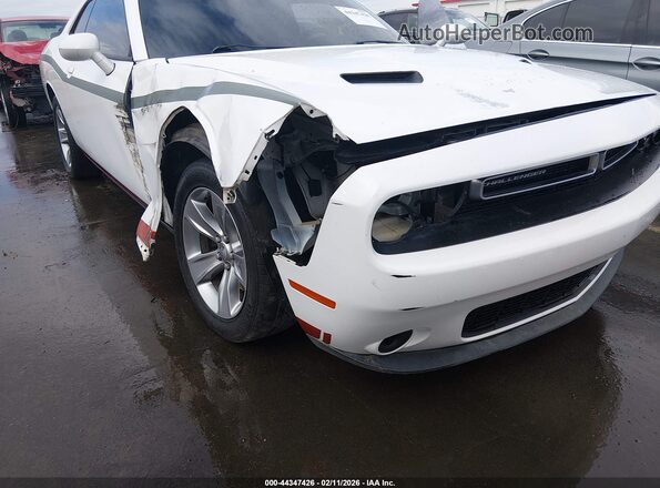 2C3CDZAG8GH210129 2016 DODGE CHALLENGER Белый Вид спереди