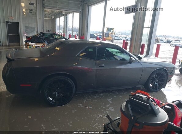 2C3CDZAG8JH325272 2018 DODGE CHALLENGER Серый Вид задней части салона