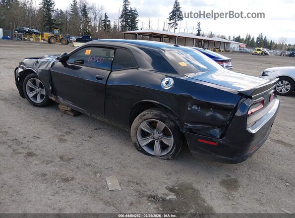 2C3CDZAGXKH532022 2019 DODGE CHALLENGER Черный Задняя левая четверть