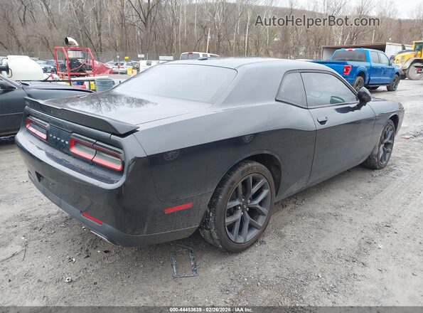 2C3CDZAGXKH684527 2019 DODGE CHALLENGER Черный Задняя правая четверть