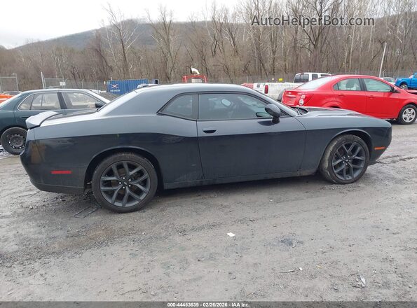 2C3CDZAGXKH684527 2019 DODGE CHALLENGER Черный Вид задней части салона
