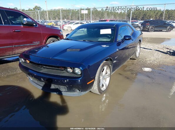 2C3CDZBT0HH609050 2017 DODGE CHALLENGER Dark Blue Передняя левая четверть