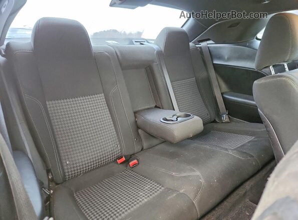 2C3CDZBT3GH316600 2016 DODGE CHALLENGER Угольный Вид задних сидений