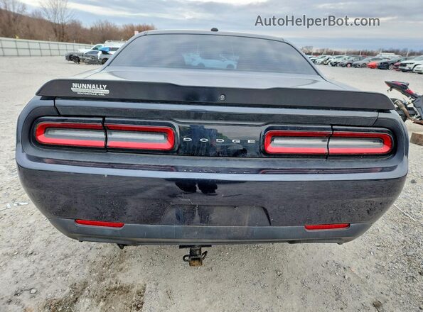 2C3CDZBT3GH316600 2016 DODGE CHALLENGER Угольный Вид сзади