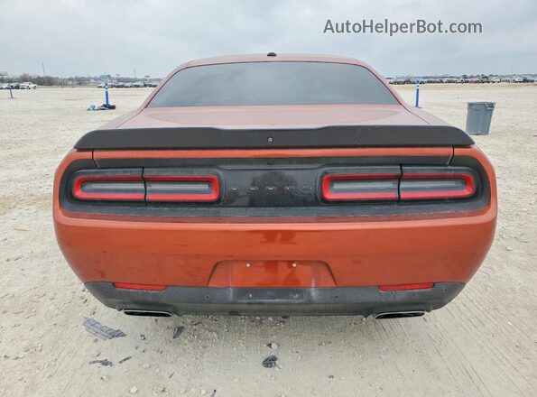 2C3CDZBT5MH604596 2021 DODGE CHALLENGER Orange Vista trasera
