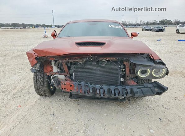 2C3CDZBT5MH604596 2021 DODGE CHALLENGER Orange Vista frontal