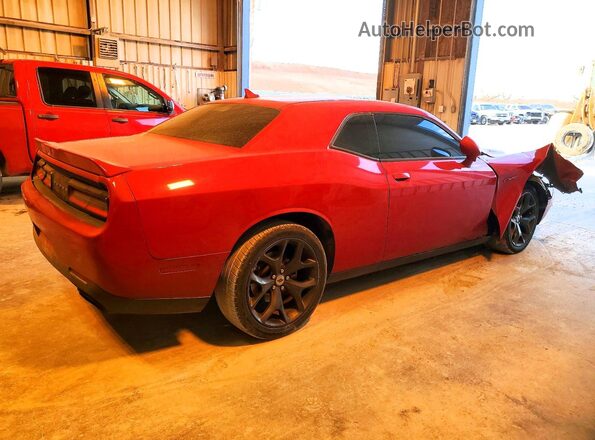 2C3CDZBT6GH125379 2016 DODGE CHALLENGER Красный Задняя правая четверть