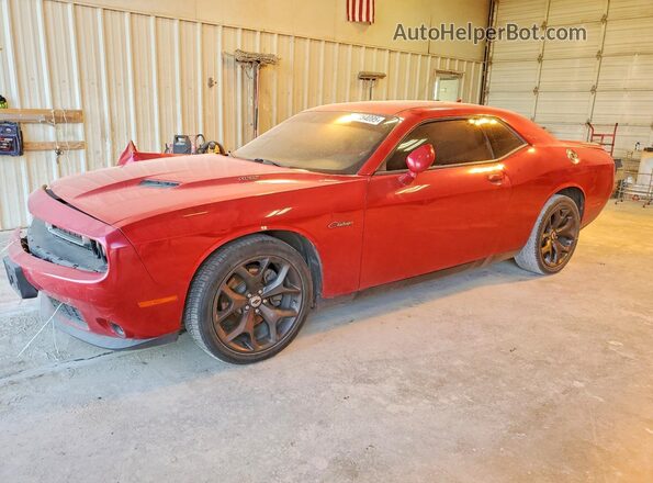 2C3CDZBT6GH125379 2016 DODGE CHALLENGER Красный Передняя левая четверть