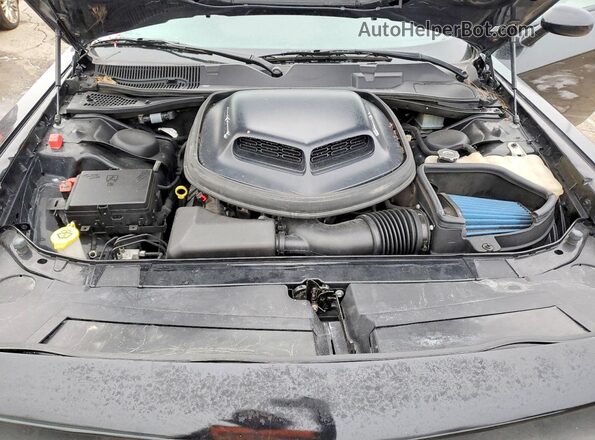 2C3CDZBT6GH358937 2016 DODGE CHALLENGER Черный Вид задней части салона