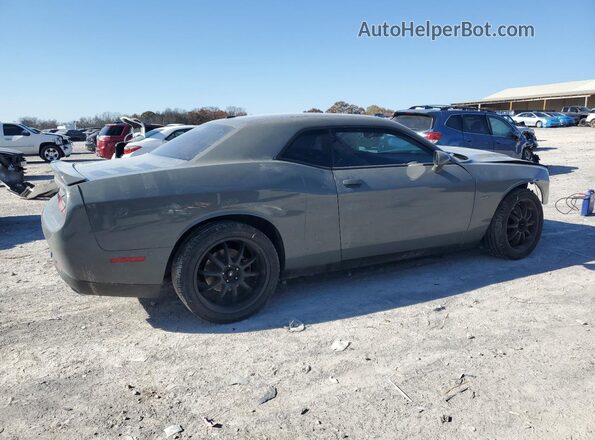 2C3CDZBT6JH168739 2018 DODGE CHALLENGER Серый Задняя правая четверть
