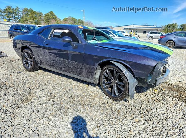 2C3CDZBT9HH587260 2017 DODGE CHALLENGER Черный Передняя правая четверть