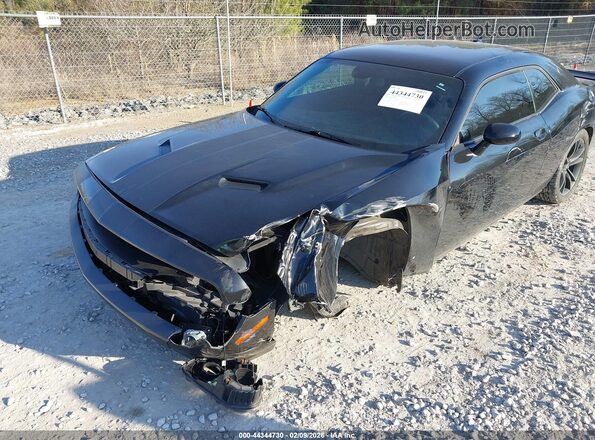 2C3CDZBT9JH333604 2018 DODGE CHALLENGER Черный Вид спереди