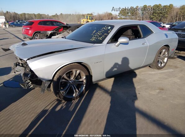 2C3CDZBT9LH124821 2020 DODGE CHALLENGER Silver Vista tres cuartos delantera izquierda