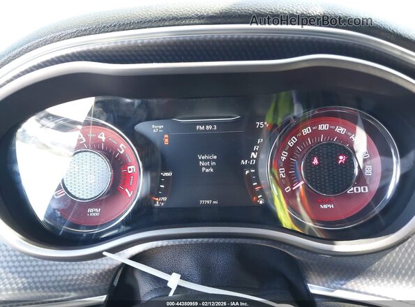2C3CDZC95GH314415 2016 DODGE CHALLENGER Черный Вид задних сидений