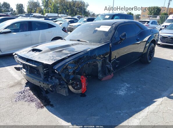 2C3CDZC95GH314415 2016 DODGE CHALLENGER Черный Передняя левая четверть
