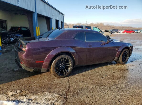 2C3CDZFJ2LH169043 2020 DODGE CHALLENGER Purple Tył prawy