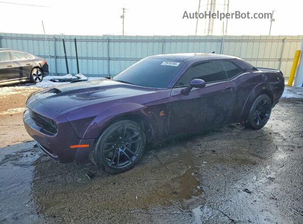2C3CDZFJ2LH169043 2020 DODGE CHALLENGER Purple Przód lewy