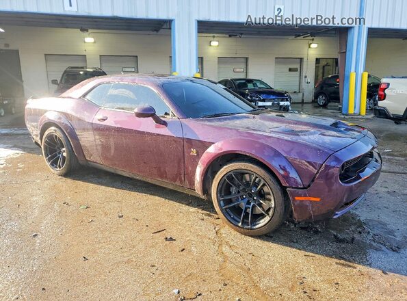 2C3CDZFJ2LH169043 2020 DODGE CHALLENGER Purple Przód prawy