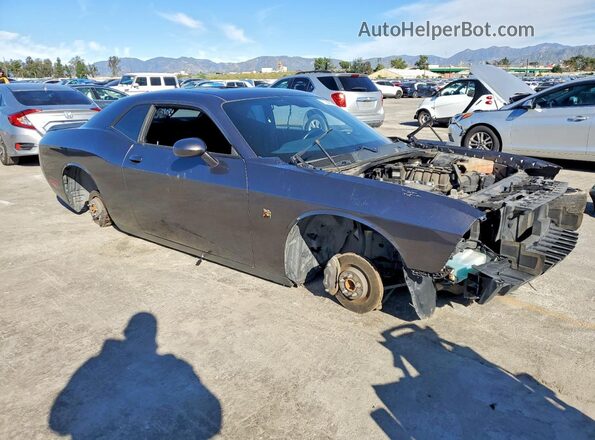 2C3CDZFJ7GH309531 2016 DODGE CHALLENGER Угольный Передняя правая четверть