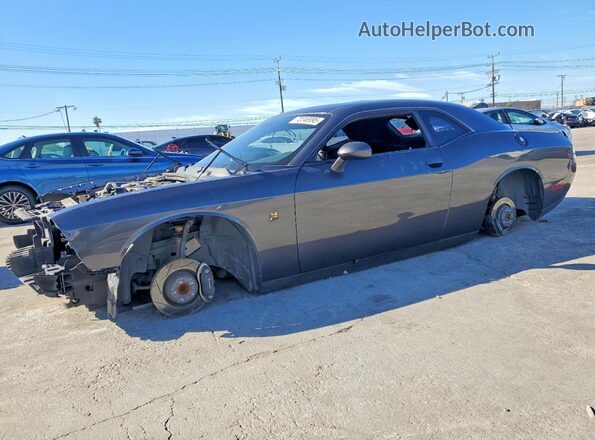 2C3CDZFJ7GH309531 2016 DODGE CHALLENGER Угольный Передняя левая четверть